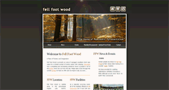 Desktop Screenshot of fellfootwood.co.uk